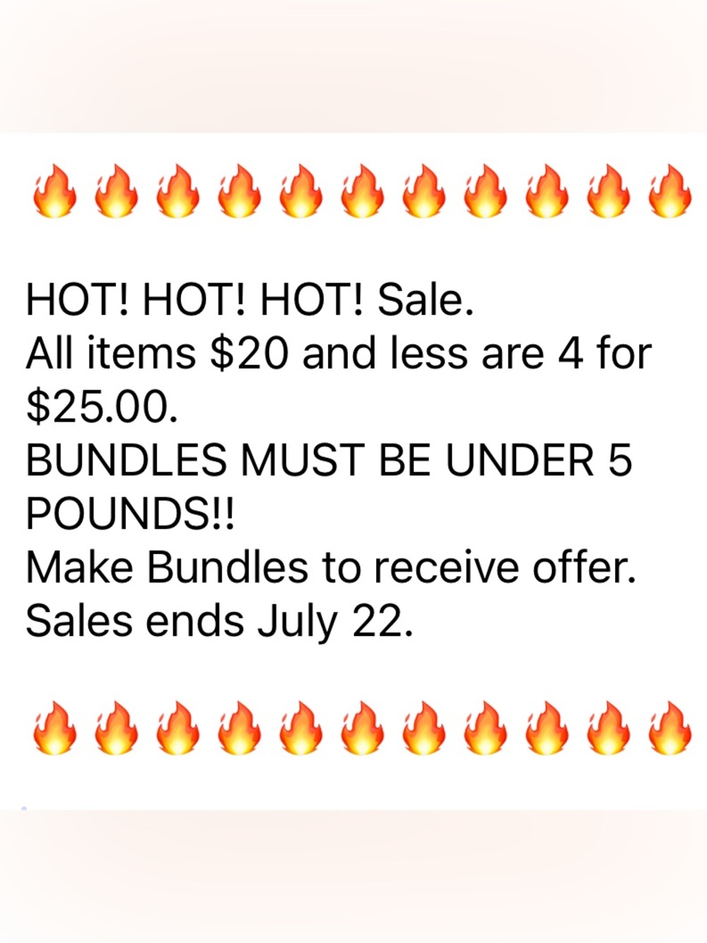 HOT SALE ALERT